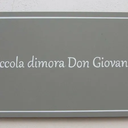 Piccola Dimora Don Giovanni Hébergement de vacances